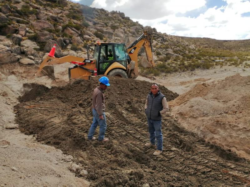 12 cochas aportarán 149.000 m3 de agua en beneficio de pequeños productores de Moquegua