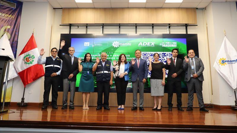 ADEX y Senamhi unen sinergias para reducir efectos de cambio climático en exportaciones 