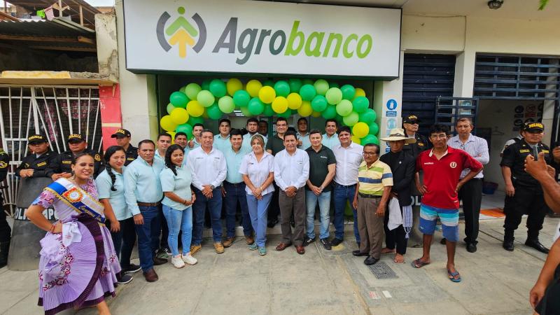 Agrobanco ha desembolsado S/ 181 millones en créditos a más de 18 mil pequeños agricultores en este año