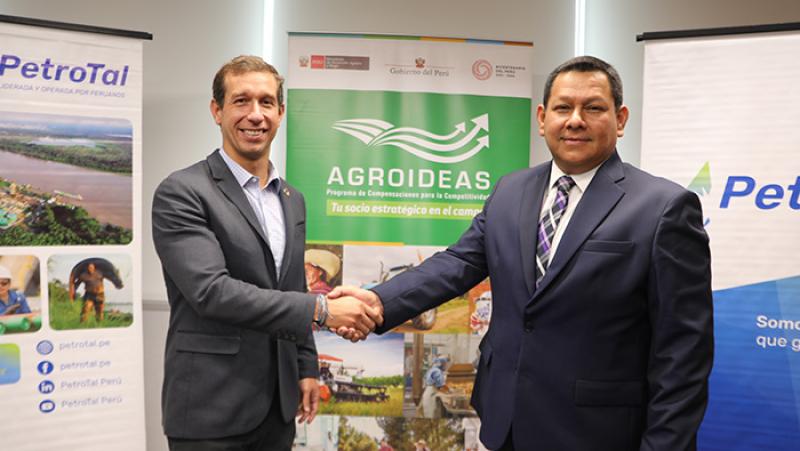 Agroideas y Petrotal unen esfuerzos para impulsar agricultura en Loreto