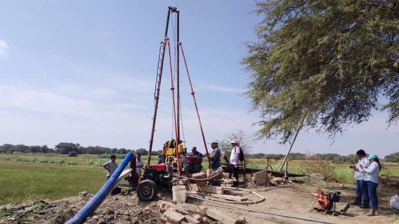 ANA y Agro Rural avanzan en identificación de pozos de agua subterránea en Piura