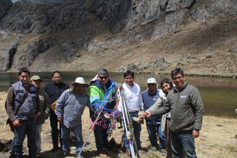 Áncash: inician represamiento en lagunas de Jimbe que ayudará al riego de diversos cultivos