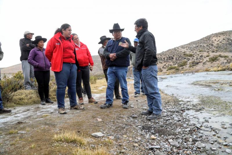 Anuncian estudios técnicos para determinar causas de déficit de agua en Candarave