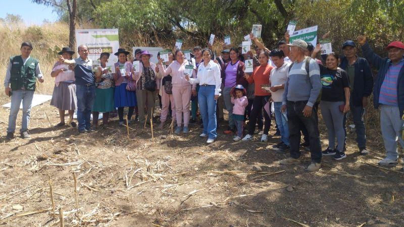 Ayacucho: INIA inicia análisis de la calidad del suelo agrario en el distrito de Luricocha