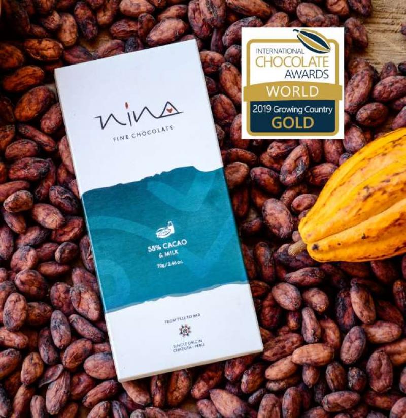 Chocolate Sanmartinense gana medalla de oro en concurso internacional en Italia