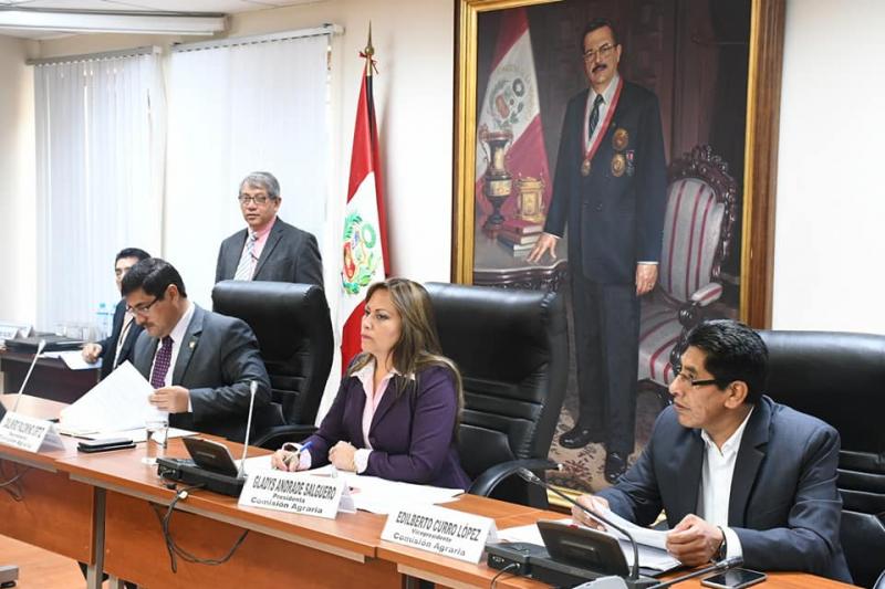 Comisión Agraria del Congreso aprueba dictamen del proyecto que amplia vigencia del régimen laboral agrario