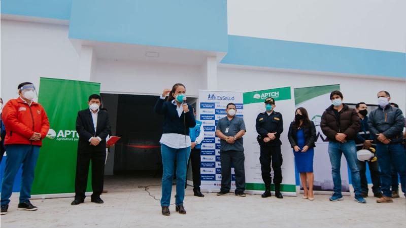 Construcción de hospital Covid-19 mejoró la capacidad de respuesta de Virú frente a la pandemia