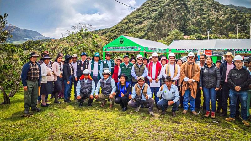 Cusco: Midagri reinicia obra “Proyecto de irrigación Marcahuasi” a favor de 275 familias campesinas