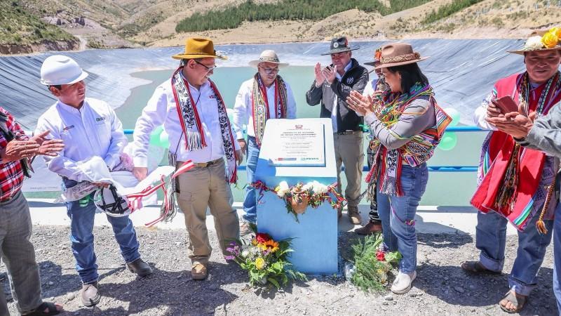 Cusco: Ponen en funcionamiento el Sistema de Riego de Paccaritambo