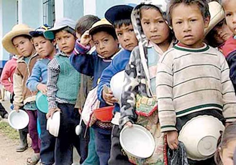 "El hambre no es de derechas ni de izquierdas, es hambre"