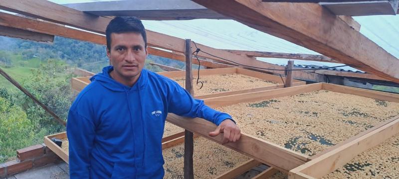 El mejor café del Perú es del productor cajamarquino Yoniser Mego Silva