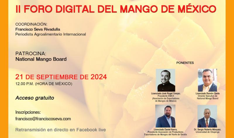 En Marcha el II Foro Digital del Mango de México