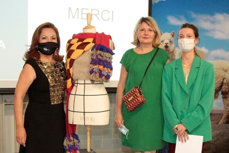 Estudiantes franceses de moda deslumbran en evento Alpaca Awards