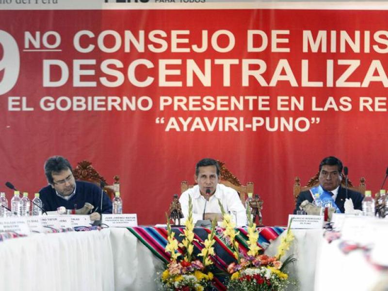 GOBIERNO INVERTIRÁ S/. 4.580 MILLONES EN PUNO