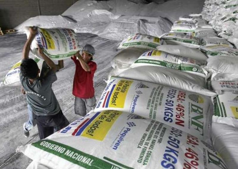 IMPORTACIONES DE UREA DISMINUYERON EN 5%