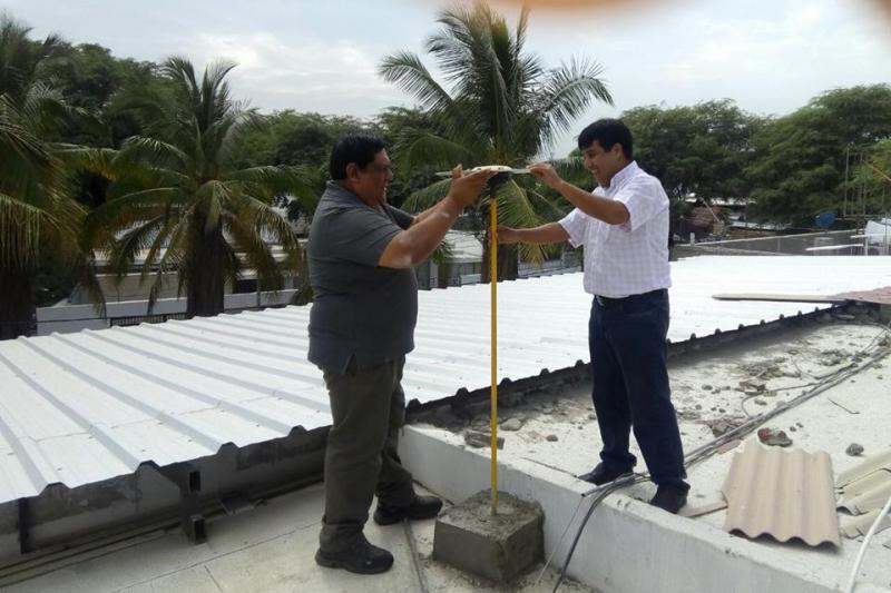 Instalan antena GPS para titulación de tierras en Piura