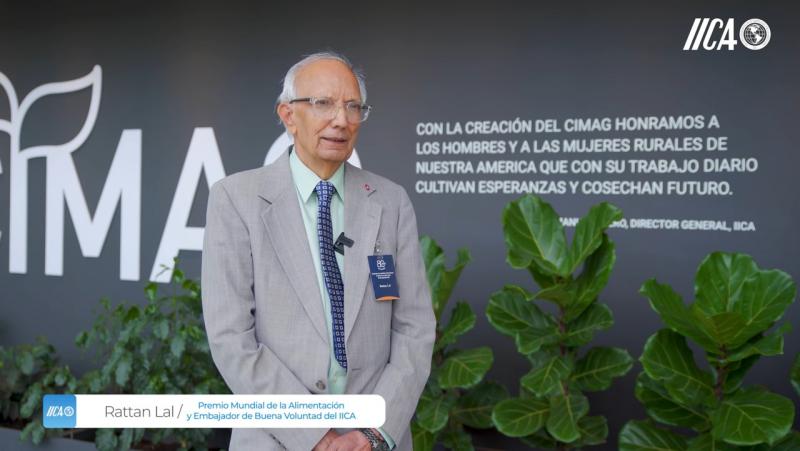 “Los agricultores son los principales ejecutores del concepto de la agricultura como solución al cambio climático”