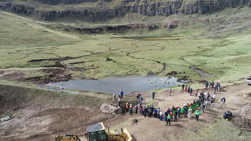 Minagri inicia construcción de 160 cochas en cinco regiones