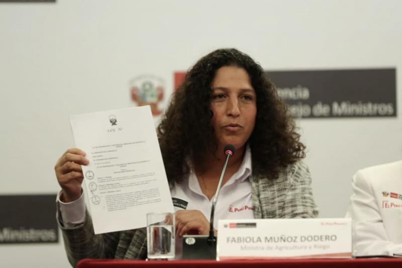 Ministra Muñoz anunció que este año se presentará el Plan Nacional de la Agricultura Familiar