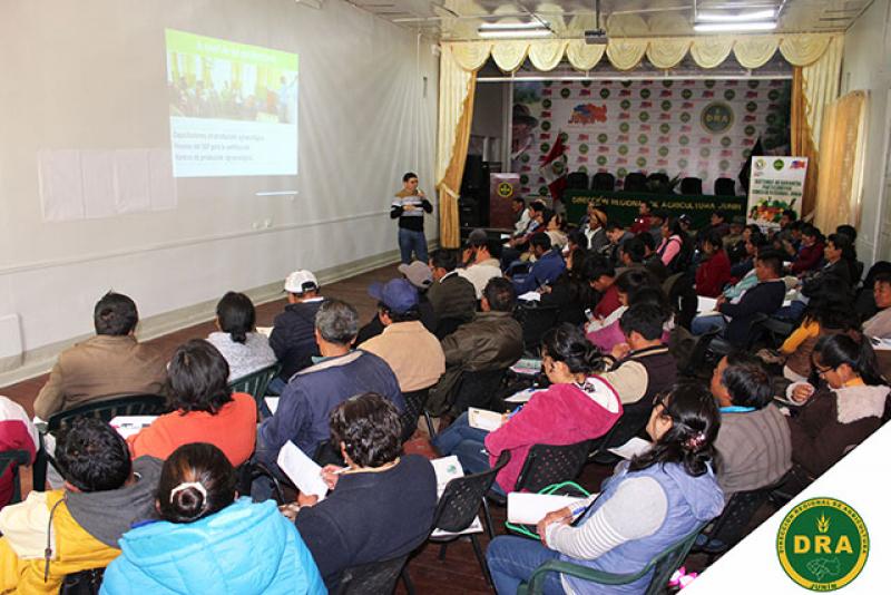 Productores se capacitan en certificación de productos agroecológicos