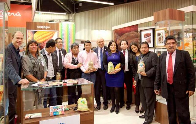 PRODUCTORES Y CHOCOLATEROS PERUANOS PROYECTAN GENERAR NEGOCIOS POR US$ 30 MILLONES EN BIOFACH