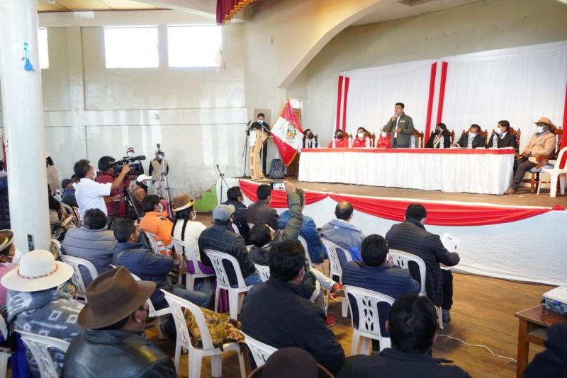 Puno: instalan Mesa Ejecutiva para atender problemática de contaminación de río Llallimayo