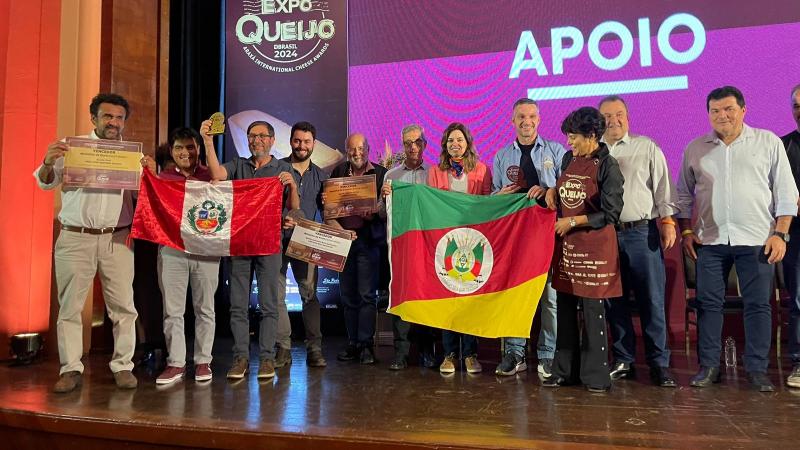 Queso artesanal peruano triunfa en ExpoQueijo Brasil con tres medallas de oro y una de plata