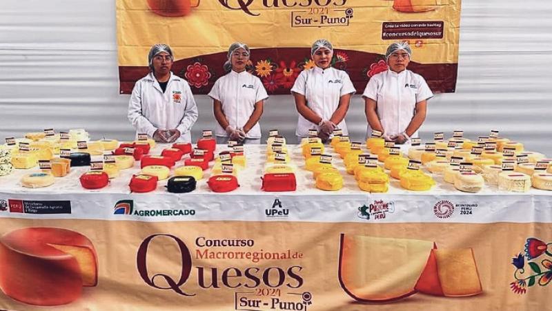 Queso Paria de Puno se impuso como el mejor de la Macrorregión Sur