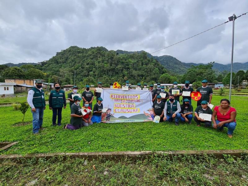 San Martín: más de mil pequeños productores se gradúan como expertos en Buenas Prácticas Agrícolas y Ganaderas