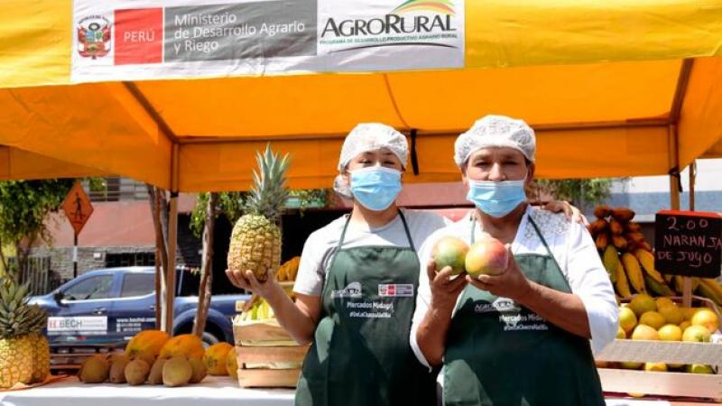 Se desarrollarán 640 mercados itinerantes como parte de la reactivación económica