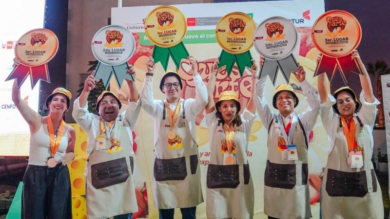 Tacna y Junín triunfan en el II Concurso Nacional de Tablas de Queso Peruano