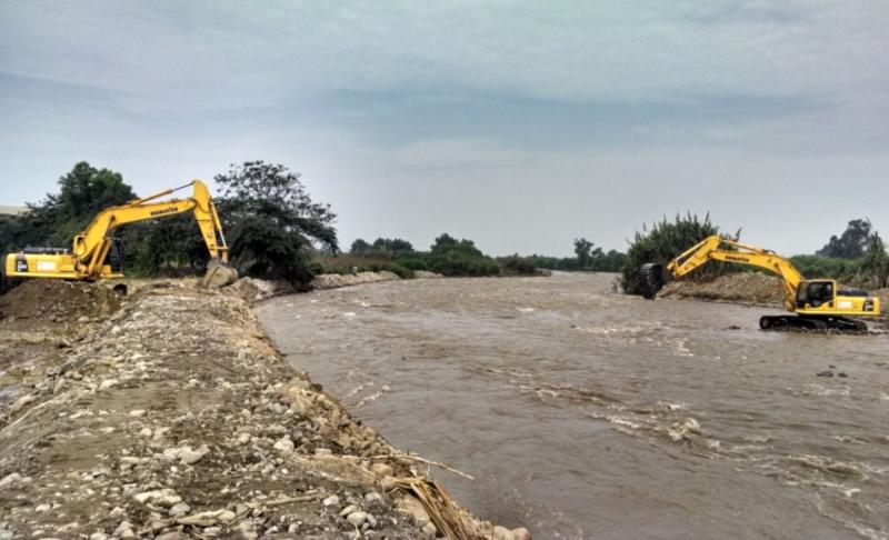 VERIFICAN TRABAJOS EN VARIOS PUNTOS CRITICOS PARA PREVENIR FENOMENO EL NIÑO