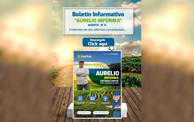 Ya salió el boletín “Aurelio Informa” de Hortus