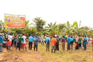 Agricultores intercambian experiencias sobre cultivo de cacao en el Valle del Monzón