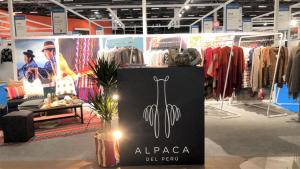 Alpaca del Perú deslumbra en importante feria textil europea