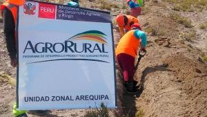 Arequipa: Agro Rural construirá este año 9 reservorios, 9 cochas y 600 metros de canal de aducción