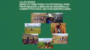 “Beneficios de la nueva Ley Agraria profundizará brecha de desarrollo competitivo”