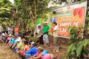 CACAOTEROS DEL MONZÓN SON CAPACITADOS PARA MEJORAR SU PRODUCCIÓN