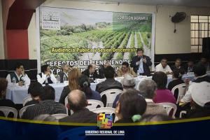 EXPONEN AVANCES Y PROBLEMAS PARA EJECUCIÓN DEL PLAN FRENTE A “EL NIÑO”