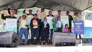 Gobierno beneficia a cerca de 6 mil familias productoras con formalización de títulos de propiedad rural en Cajamarca