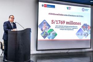 Gobierno destinó S/ 4.000 millones para obras de prevención ante El Niño