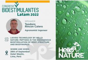 Hello Nature y Phytoma Latam mostrarán resultados de la tecnología LISIVEG