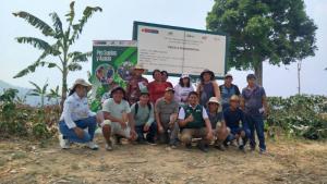 INIA capacita a productores de Pichanaki en producción de cultivos de café de calidad y conservación del suelo agrario en Junín