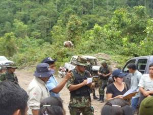 Liberaron a guardaparques, policías y fiscales  que fueron secuestrados por ronderos en San Martín