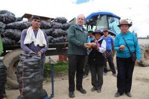 Minagri adquirió más de 6 mil toneladas de papa en Apurímac