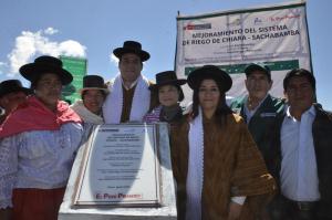 Minagri moderniza riego en zonas altoandinas de Ayacucho