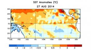 PROBABILIDAD DE EL NIÑO ES DE 60% A 65% DURANTE OTOÑO INVIERNO DEL HEMISFERIO NORTE 