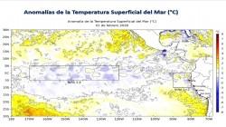 Fenómeno El Niño se presentaría como un evento débil desde marzo